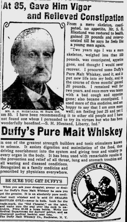 whiskey thumb
